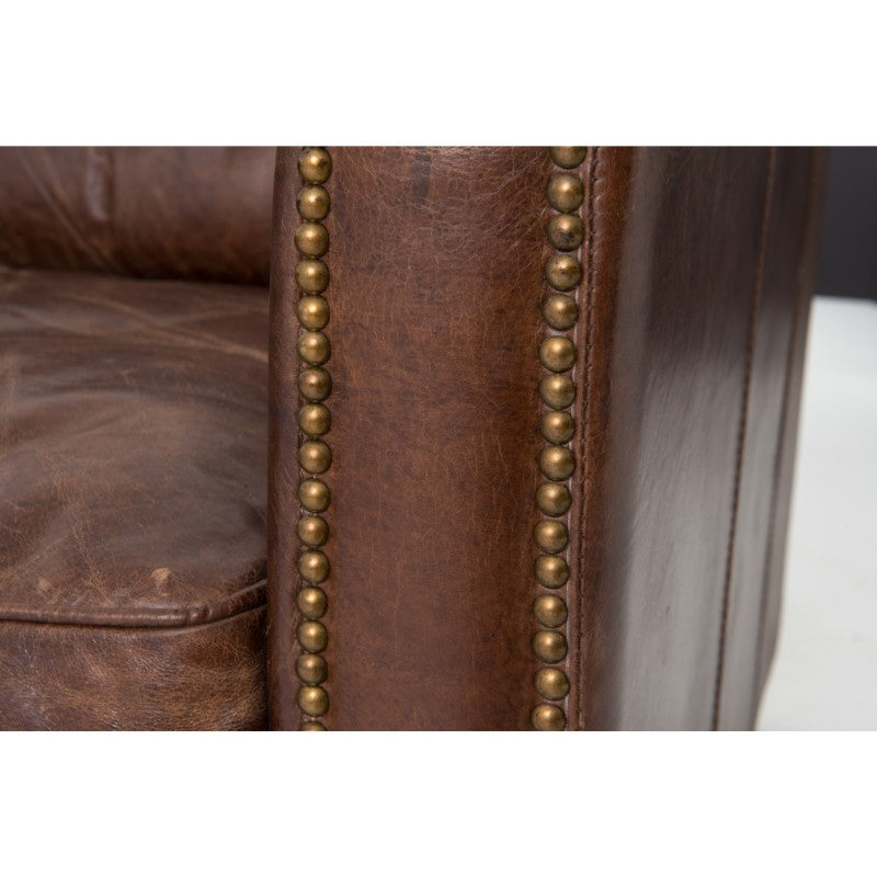 Larkin Sofa in Cigar (88' x 40' x 35')