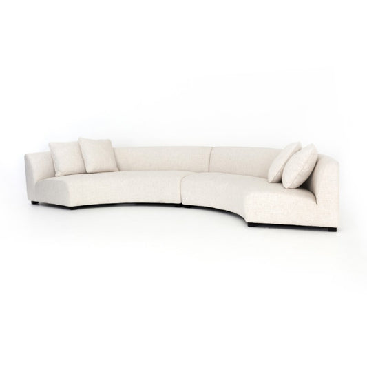 Liam Sectional in Dover Crescent (176" x 45" x 29")