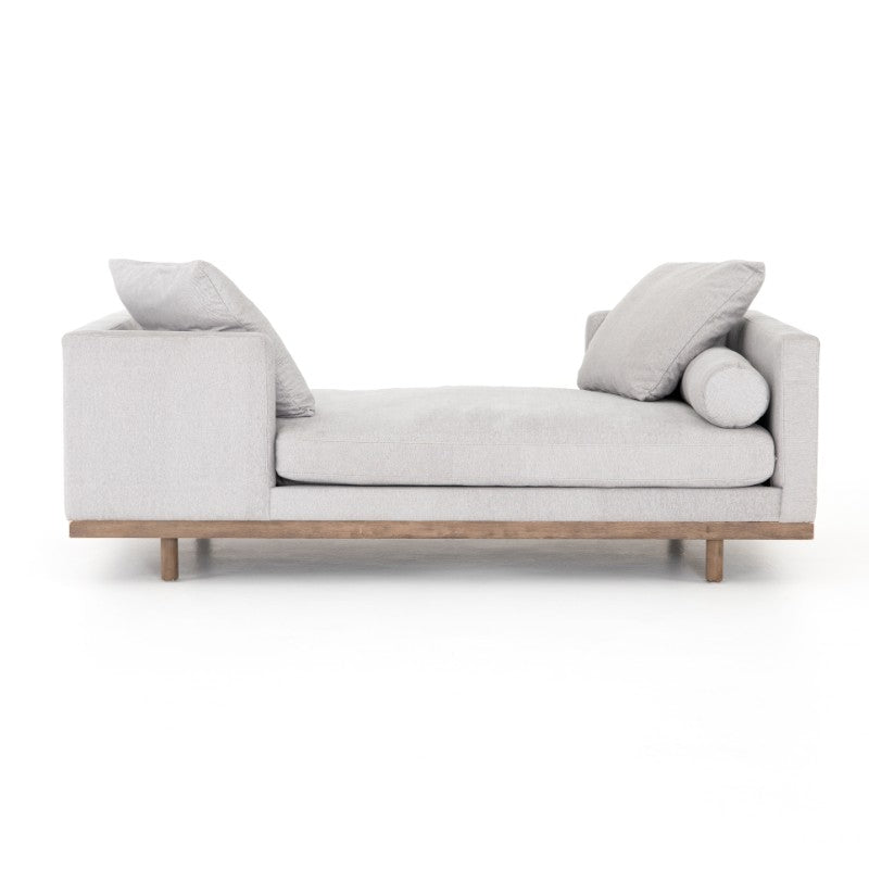 Brady Chaise in Vail Silver (85