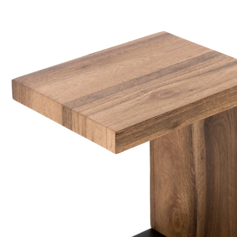 Hudson Side Table in Bronzed Iron (17.5' x 14' x 22')