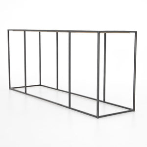 Phillip Console Table in Dark Antique Bronze (70.75' x 17.75' x 29.5')
