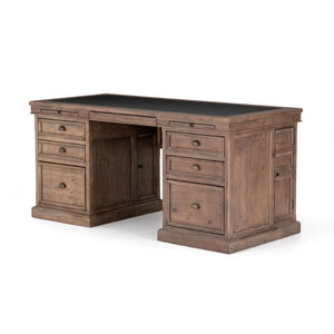 Lifestyle Desk in Sundried Ash (69' x 31' x 32.25')