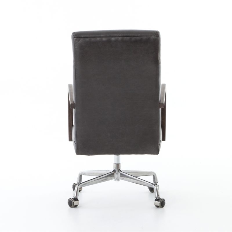 Bryson Desk Chair in Chaps Ebony (23.25' x 27' x 42.5')