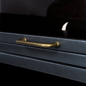 Aviva Sideboard in Smoked Glass (65' x 15' x 36.5')