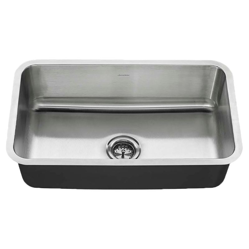 American Standard 30' Single Basin Undermount Kitchen Sink in Stainless Steel