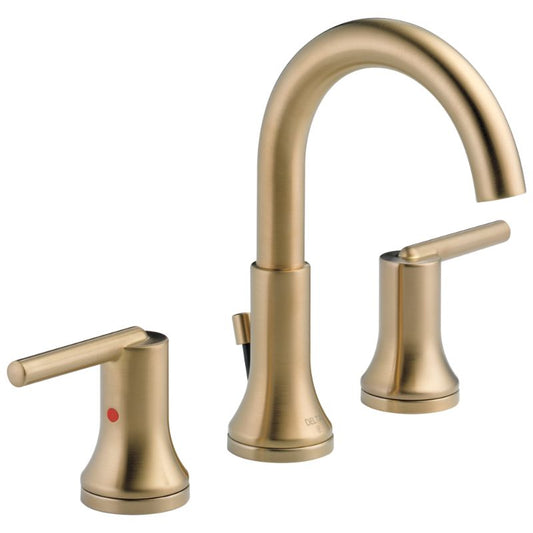 Trinsic Widespread Vanity Faucet in Champagne Bronze