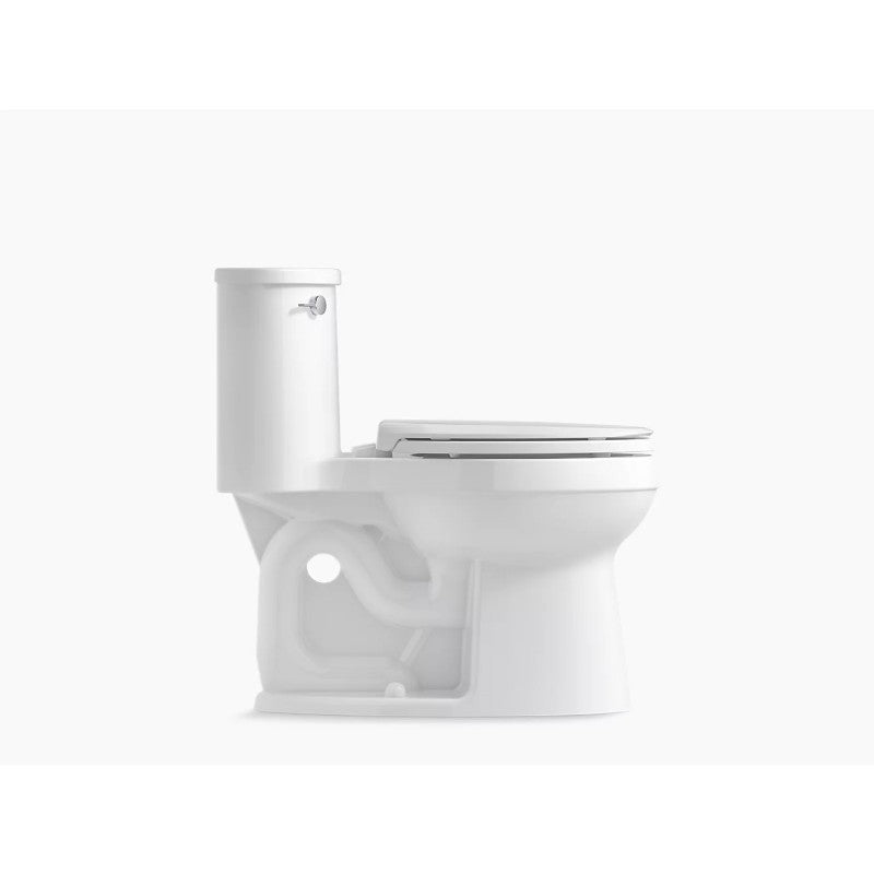 Adair Elongated 1.28 gpf One-Piece Toilet in Biscuit