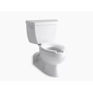Barrington Elongated 1.0 gpf Two-Piece Toilet in White