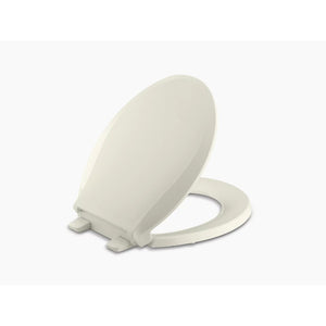 Cachet Round Slow-Close Toilet Seat in Biscuit