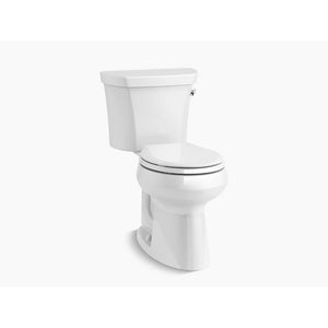 Cachet Round Slow-Close Toilet Seat in White
