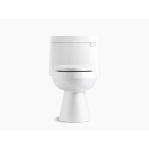 Cimarron Elongated 1.28 gpf Right Hand Trip Lever One-Piece Toilet in White