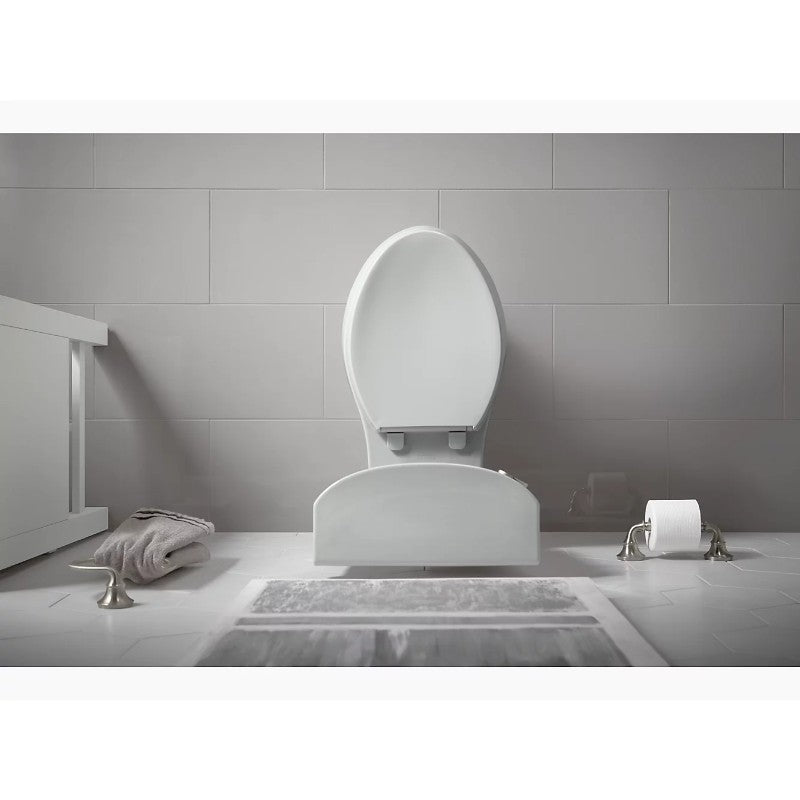 Cimarron Elongated 1.28 gpf Skirted Two-Piece Toilet in White