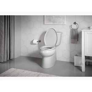 Cimarron Elongated 1.28 gpf Skirted Two-Piece Toilet in White