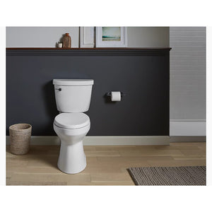 Cimarron Elongated 1.28 gpf Two-Piece Toilet in White