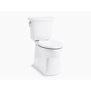 Corbelle Elongated 1.28 gpf Two-Piece Toilet in White