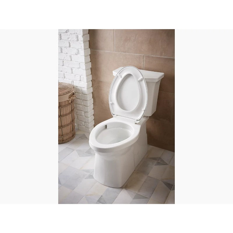 Corbelle Elongated 1.28 gpf Two-Piece Toilet in White