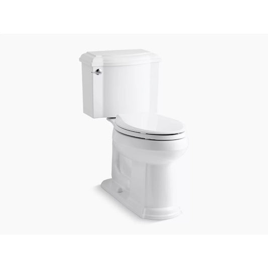 Devonshire Elongated 1.28 gpf Two-Piece Toilet in White