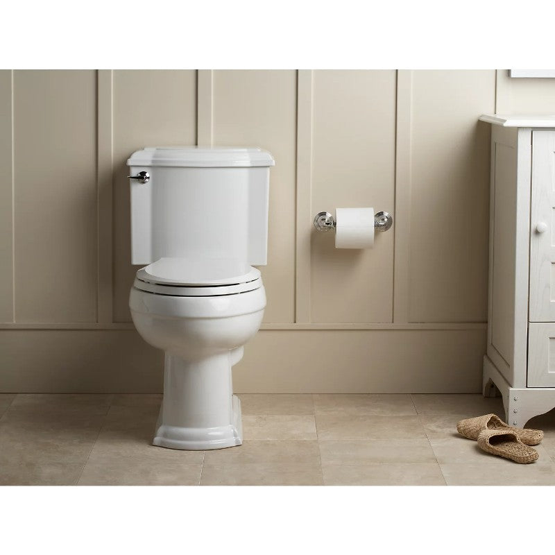 Devonshire Elongated 1.28 gpf Two-Piece Toilet in White
