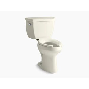 Highline Classic Elongated 1.6 gpf Two-Piece Toilet in Biscuit