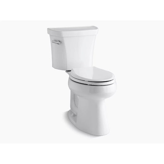 Highline Elongated 1.28 gpf Two-Piece Toilet with Insulated Tank in White - 10" Rough-In