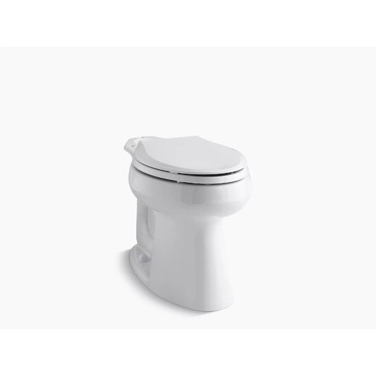 Highline Elongated Toilet Bowl in White -10" Rough-In