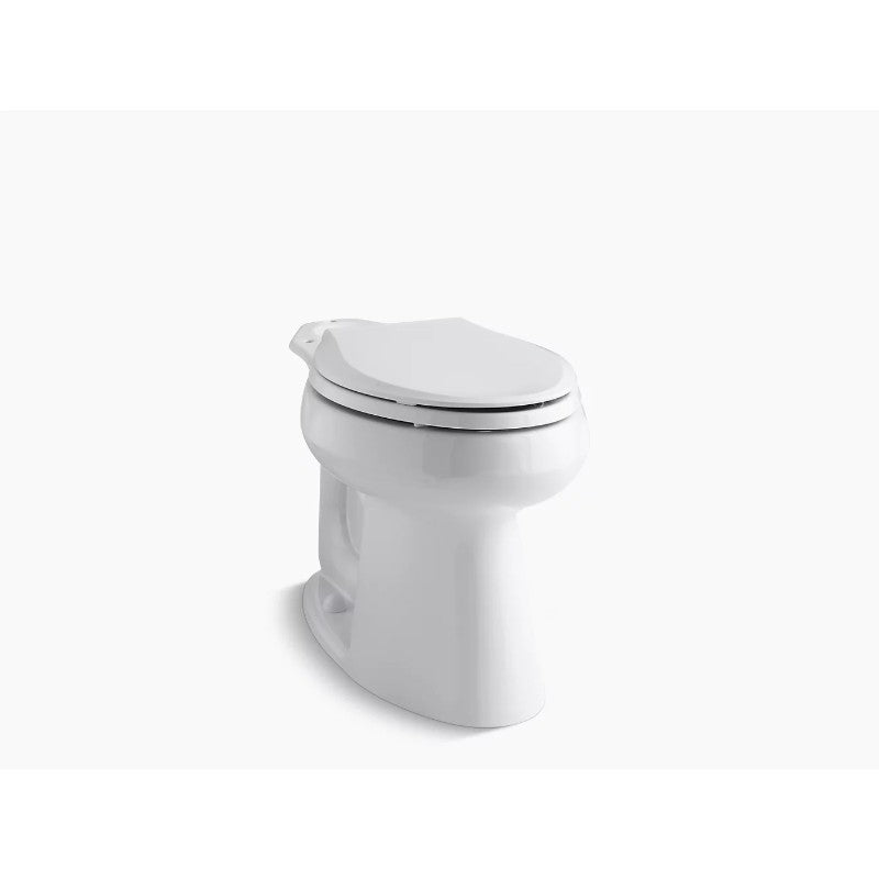Highline Elongated Toilet Bowl in White -10' Rough-In
