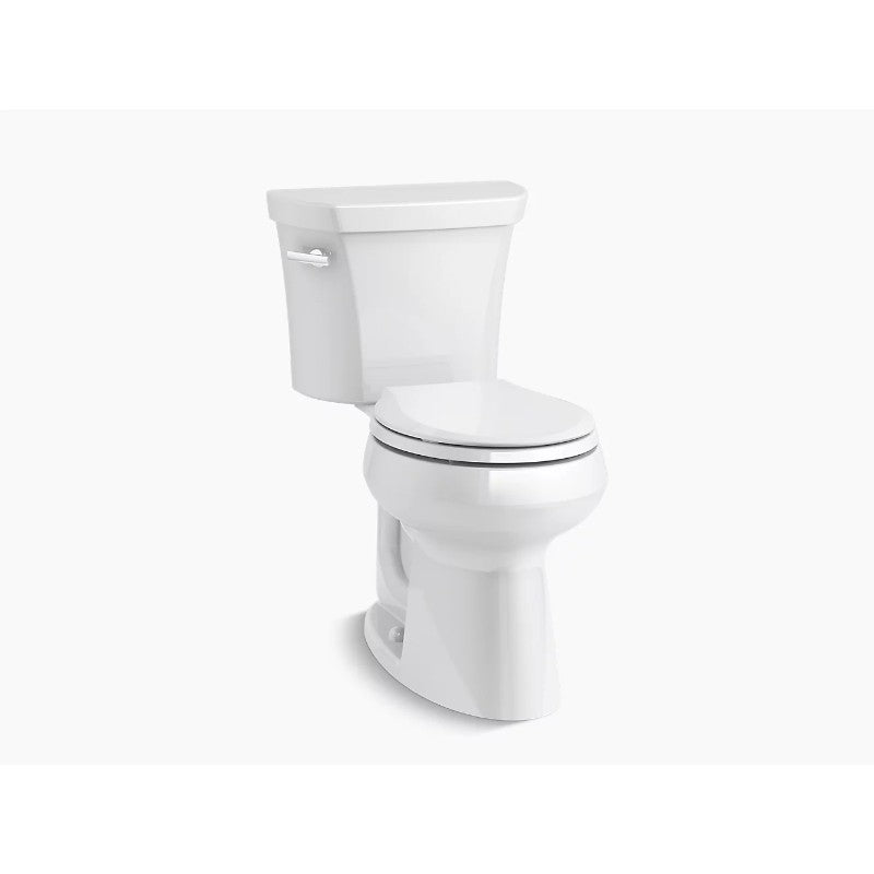 Highline Round 1.28 gpf Two-Piece Toilet in White