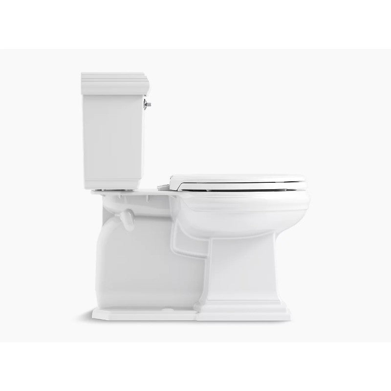 Memoirs Classic Elongated 1.28 gpf Skirted Two-Piece Toilet in White
