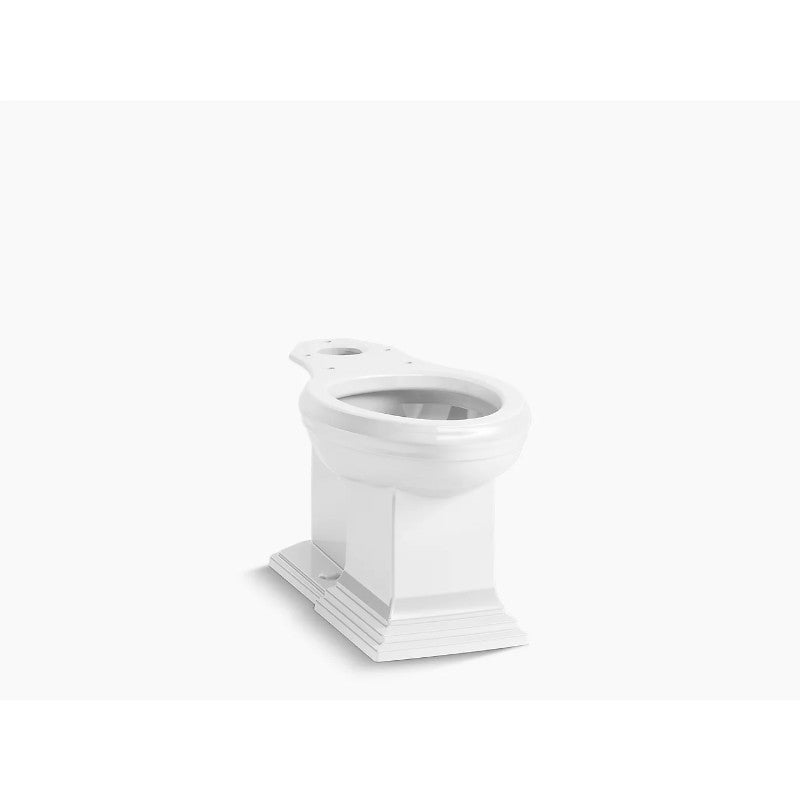 Memoirs Elongated Toilet Bowl with Concealed Trapway in White