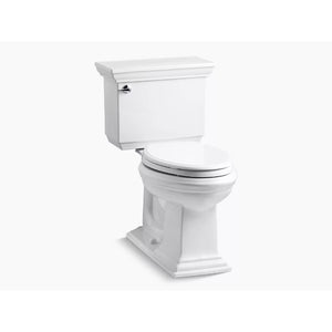 Memoirs Stately Elongated 1.28 gpf Two-Piece Toilet with Insulated Tank in White