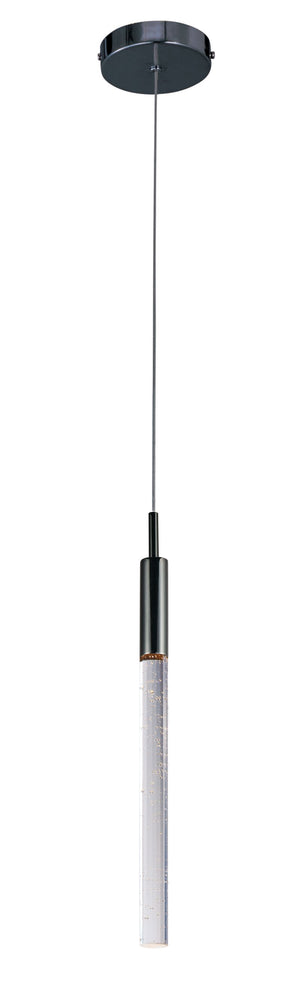 Scepter 4.75' Single Light Mini-Pendant in Black Chrome