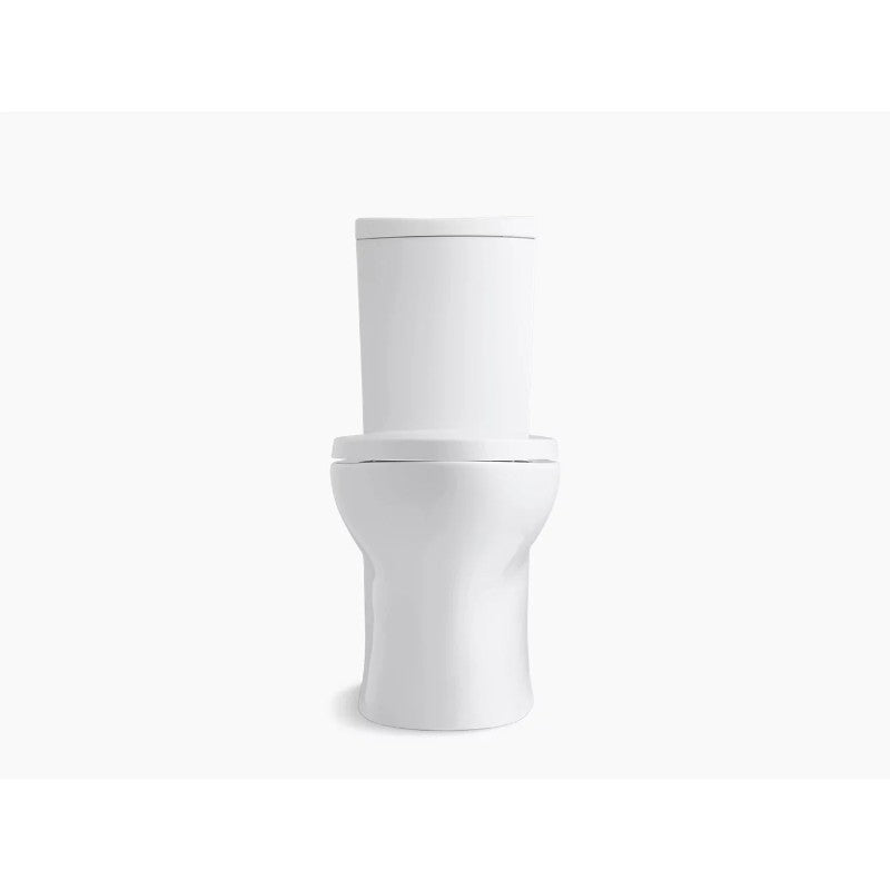 Persuade Curv Elongated 1.0 gpf & 1.6 gpf Dual-Flush Two-Piece Toilet in Black Black