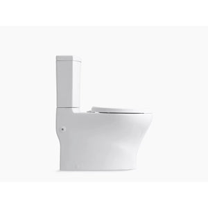 Persuade Curv Elongated 1.0 gpf & 1.6 gpf Dual-Flush Two-Piece Toilet in Black Black
