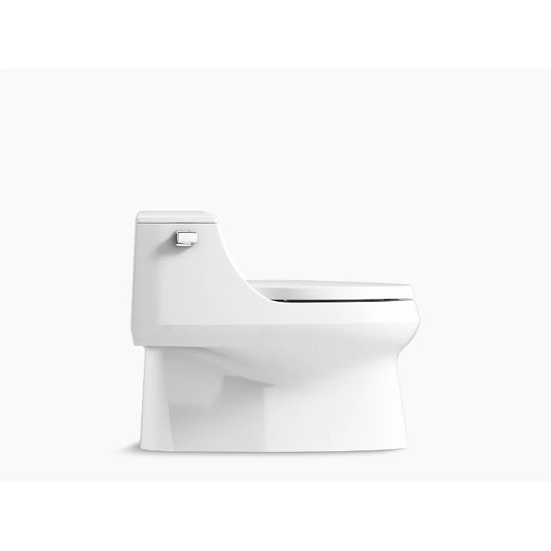 San Raphael Elongated 1.28 gpf One-Piece Toilet in White