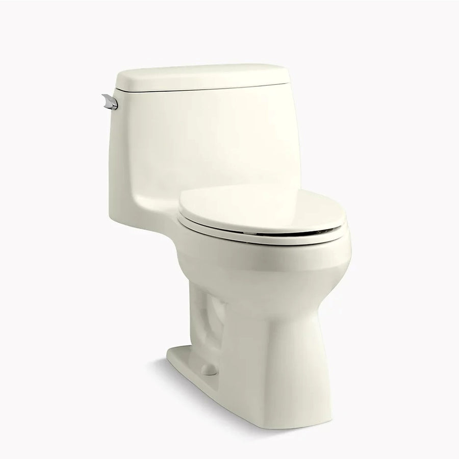 Santa Rosa Elongated 1.28 gpf One-Piece Toilet in Biscuit