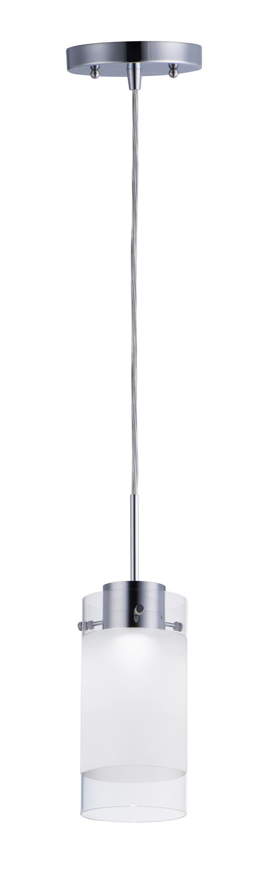 Scope 4.5" Single Light Mini-Pendant in Polished Chrome