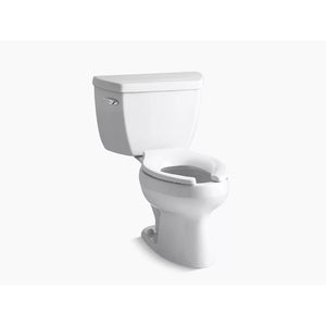 Wellworth Classic Elongated 1.0 gpf Two-Piece Toilet in White