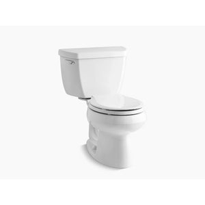 Wellworth Classic Round 1.28 gpf Two-Piece Toilet in White