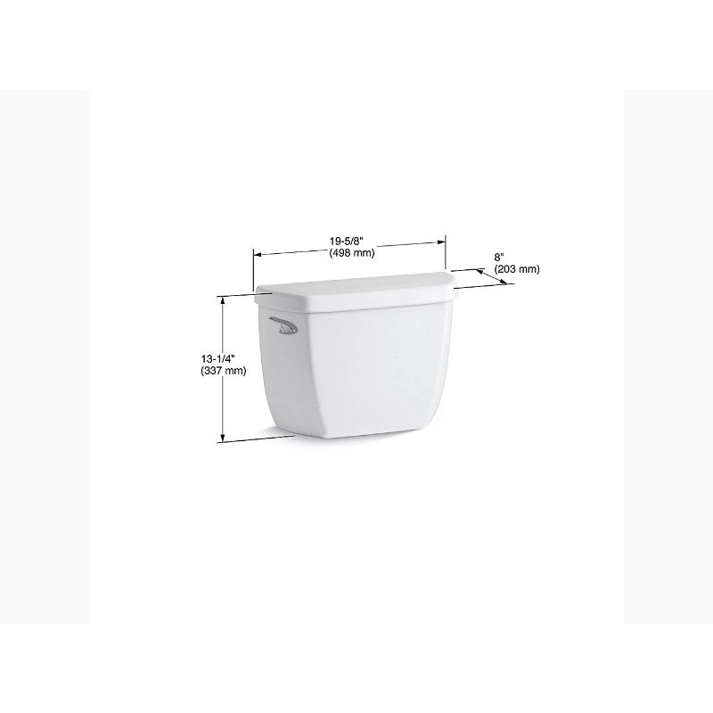 Wellworth Classic Toilet Tank in White