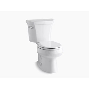 Wellworth Round 1.28 gpf Two-Piece Toilet in White