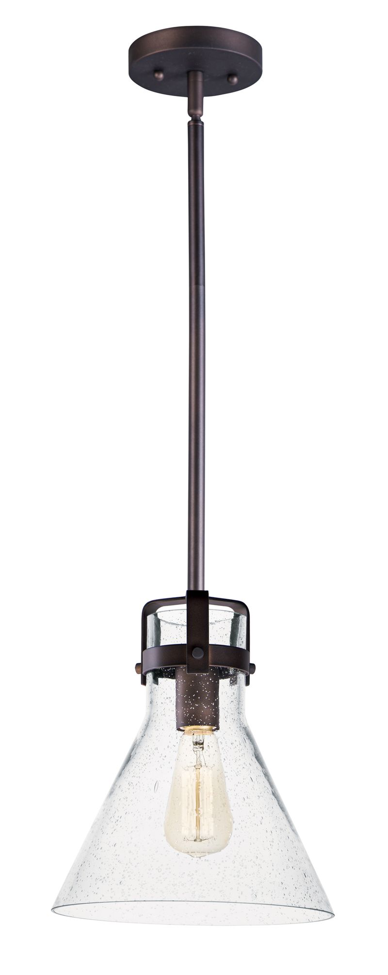 Seafarer 10' x 56' Oil Rubbed Bronze Single Pendant with 1 Light - (Steel material) - 783209213784