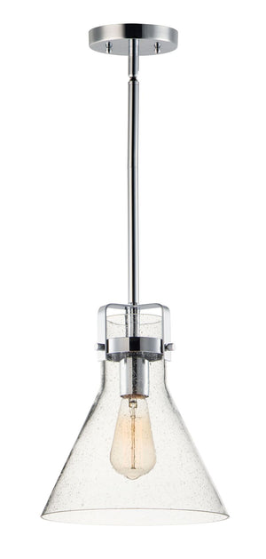 Seafarer 10' x 56' Polished Chrome Single Pendant with 1 Light - (Steel material) - 783209213791