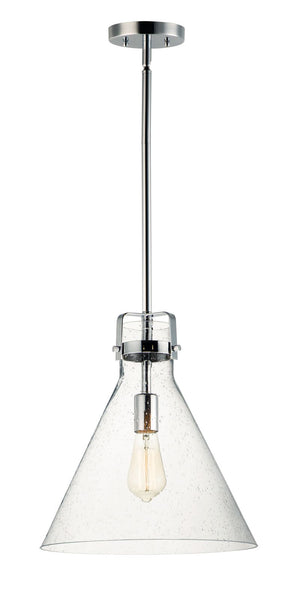 Seafarer 14' x 60' Single Pendant with 1 Light bulb included - Polished Chrome
