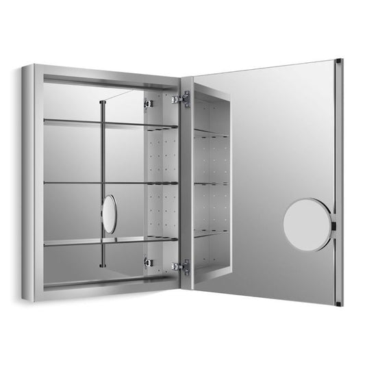 Verdera Mirrored Single Door Medicine Cabinet (24" x 30" x 4.75")
