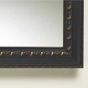 Framed Single Door Mirrored Medicine Cabinet in Oil-Rubbed Bronze (20' x 26' x 5.38')