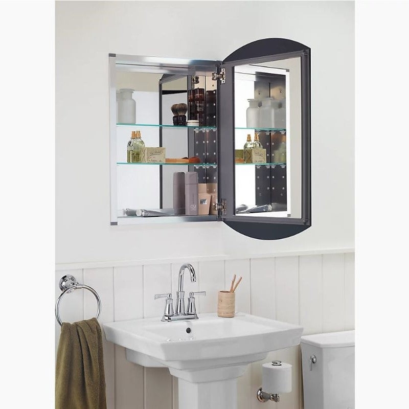 Archer Mirrored Single Door Medicine Cabinet (20' x 31' x 4.81')