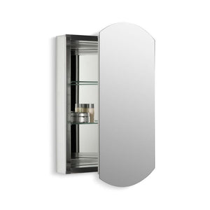 Archer Mirrored Single Door Medicine Cabinet (20' x 31' x 4.81')