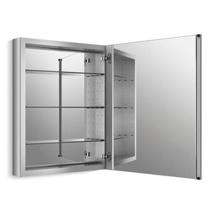 Verdera Mirrored Single Door Medicine Cabinet (24' x 30' x 4.75')