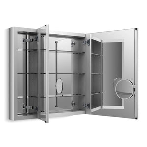 Verdera Mirrored Double Door Medicine Cabinet (40' x 30' x 4.75')