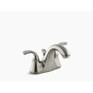 Forte Two-Handle Centerset Bathroom Faucet in Vibrant Brushed Nickel